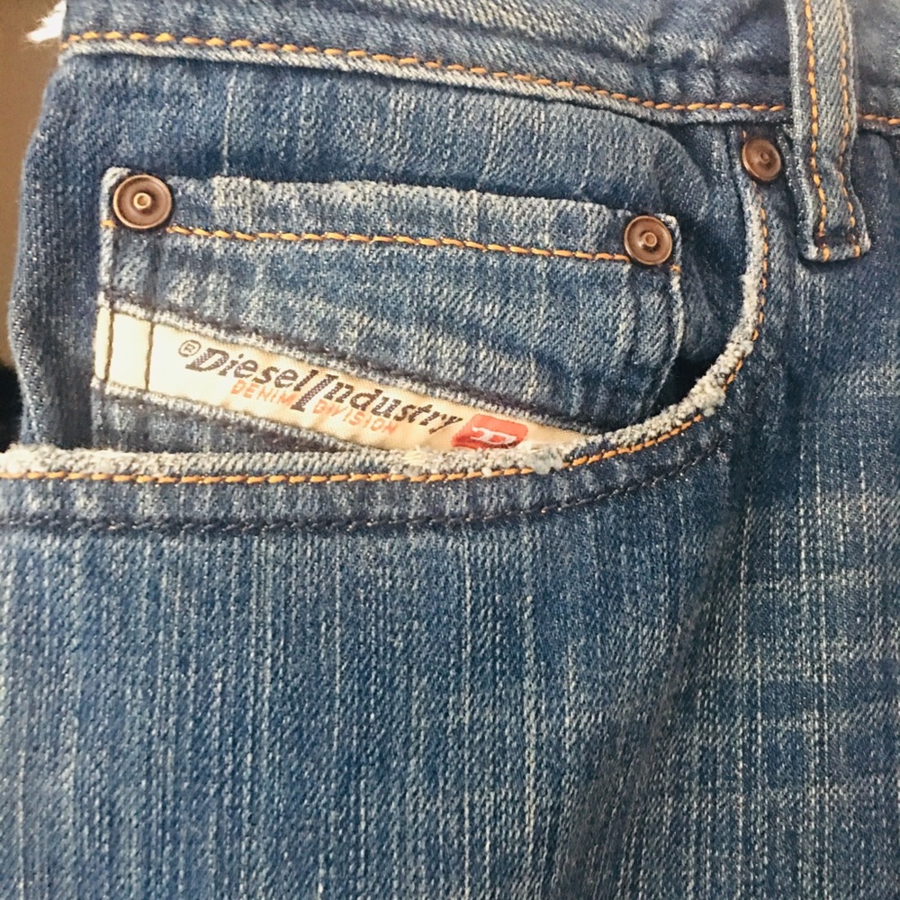 Diesel industry denim jeans.